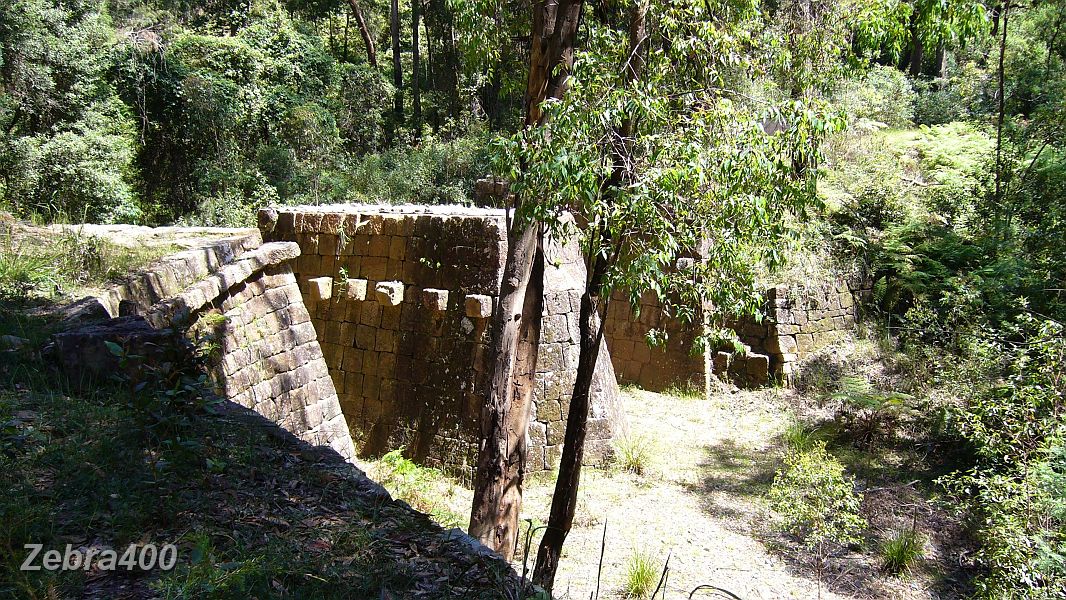 10-Remains of Convict built bridge on the Great North Road-NW of Sydney.JPG